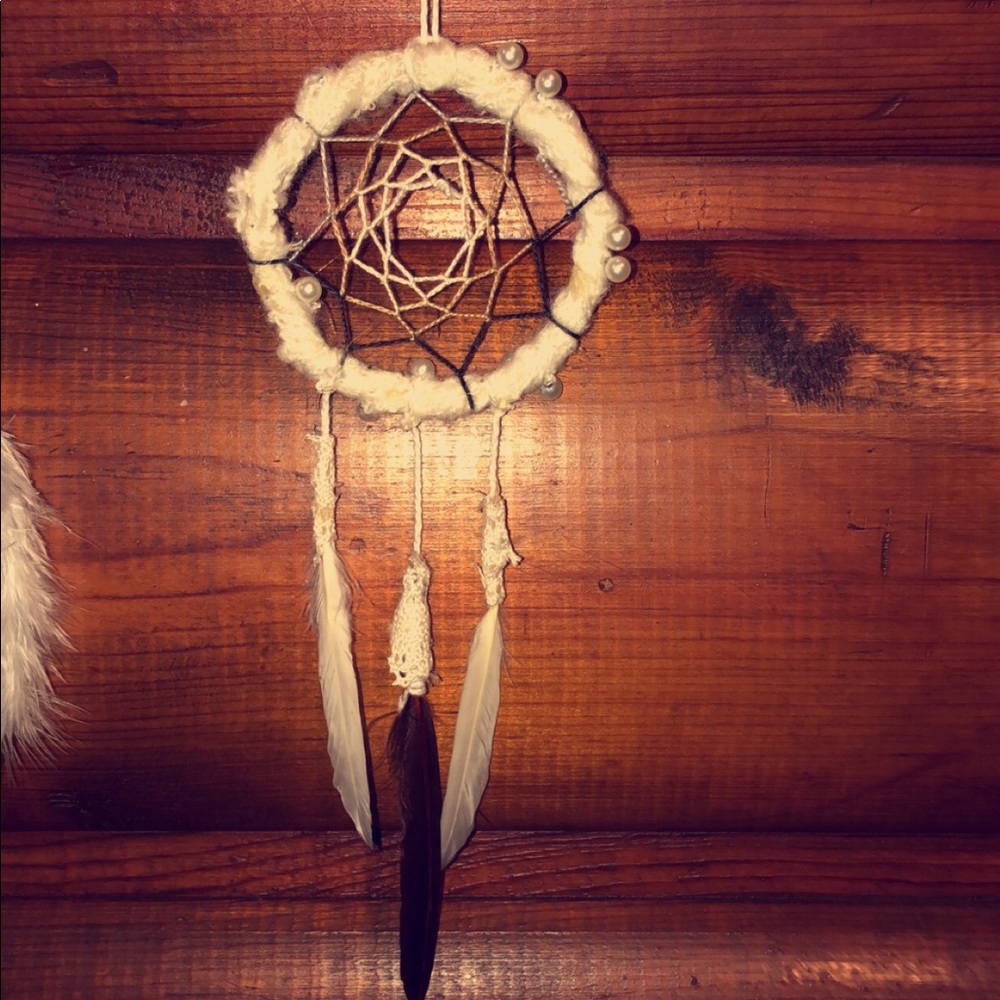 Simple handmade dream catcher🌙